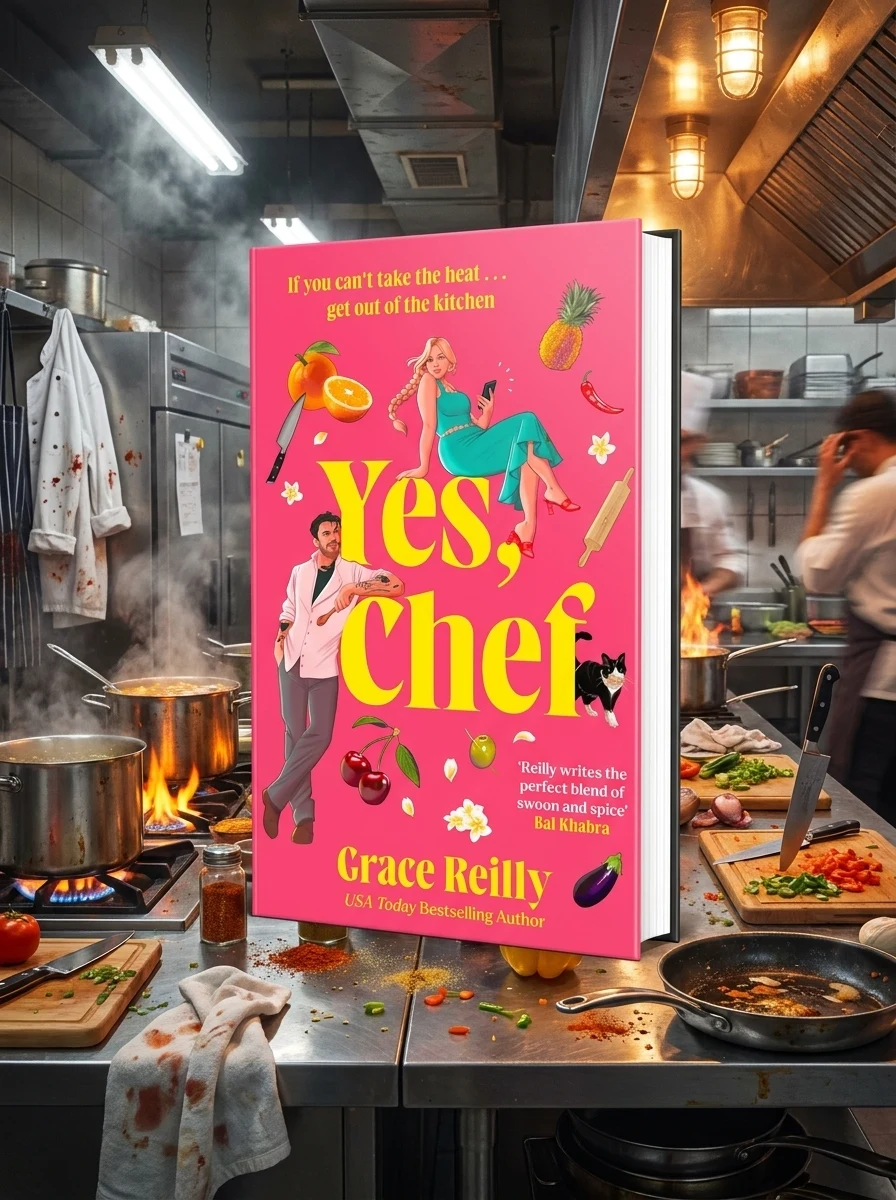 Yes, Chef — Грейс Райлі, обкладинка