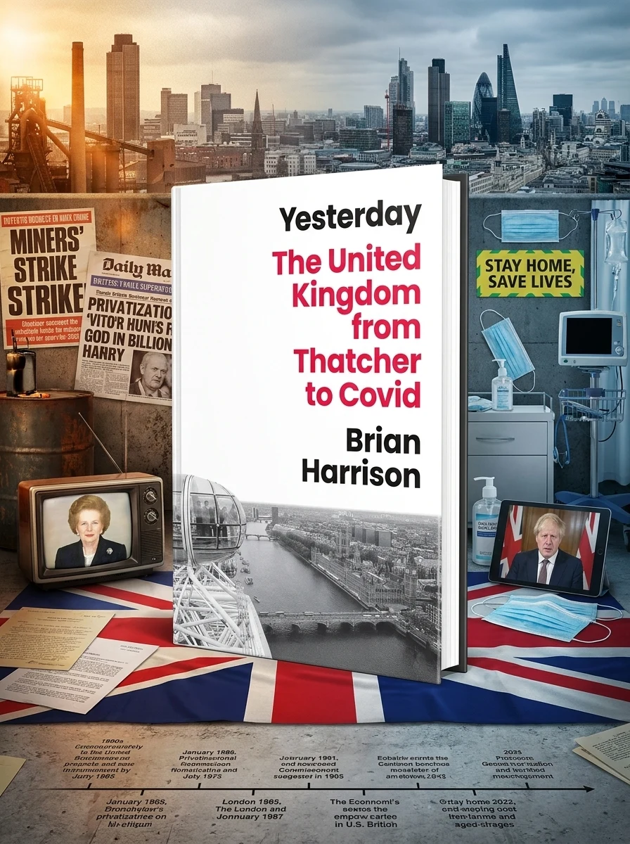 Yesterday. The United Kingdom from Thatcher to Covid — Браян Гаррісон, обкладинка