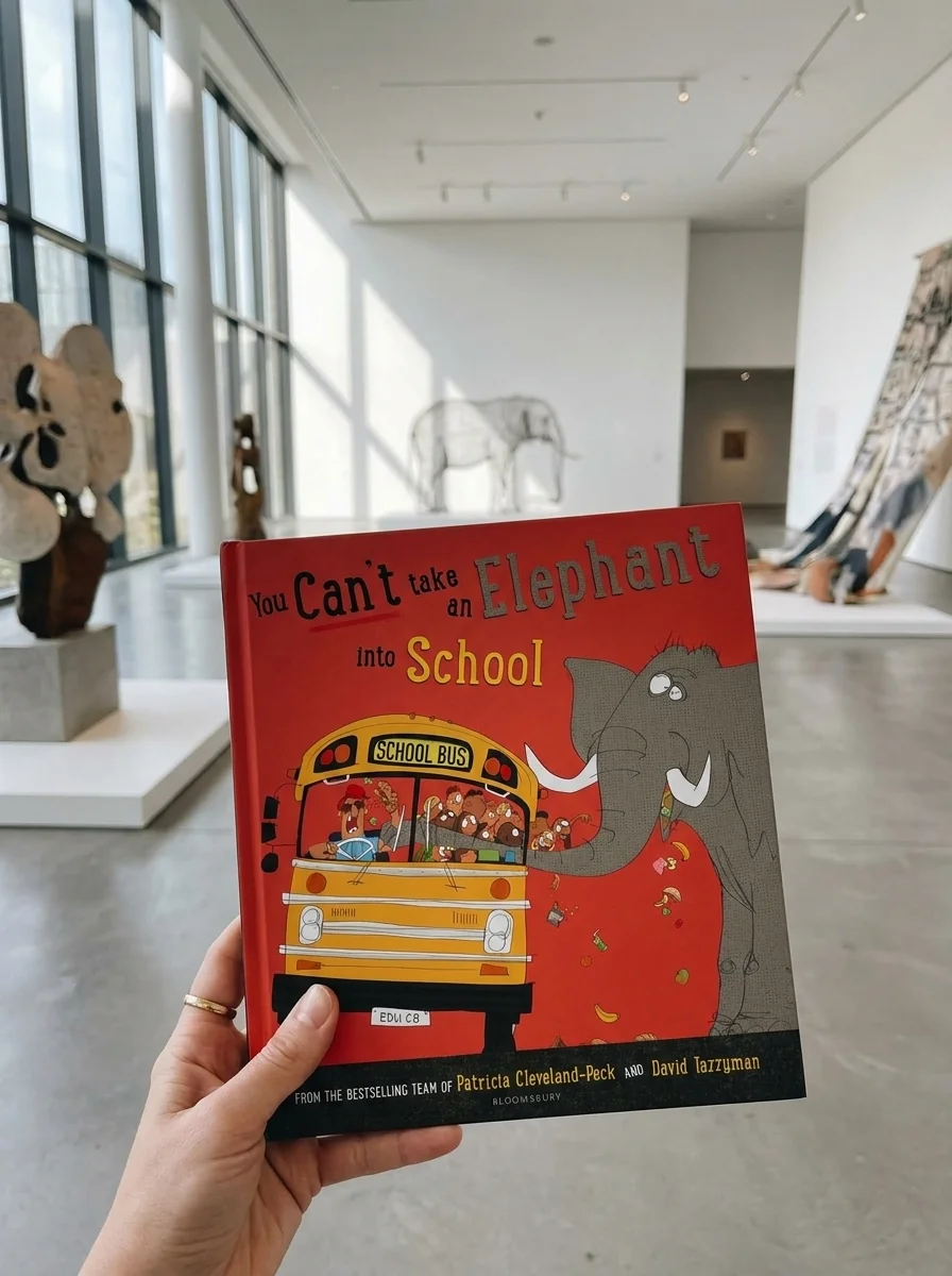 You Can't Take an Elephant into School — Patricia Cleveland-Peck, обкладинка