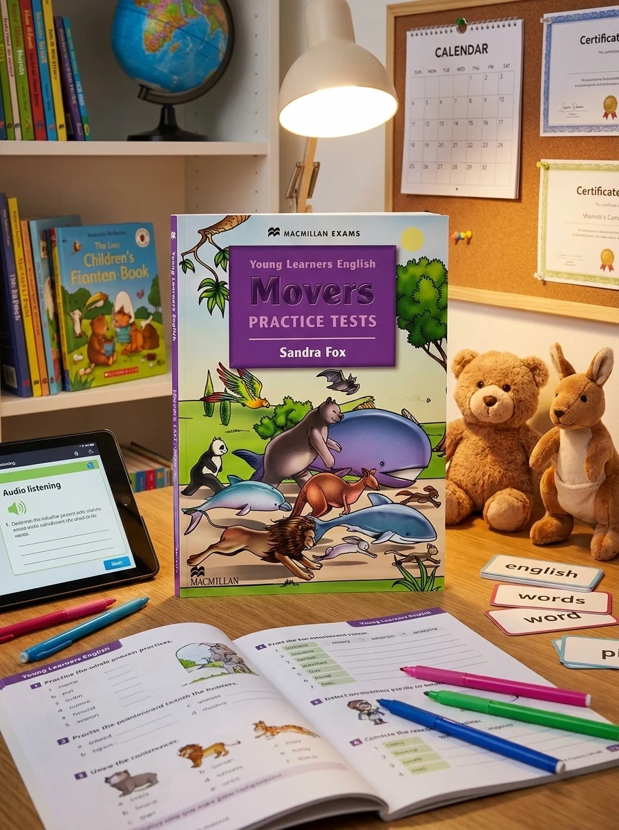 Young Learners Practice Tests Movers Student's Book Pack — Сандра Фокс, обкладинка