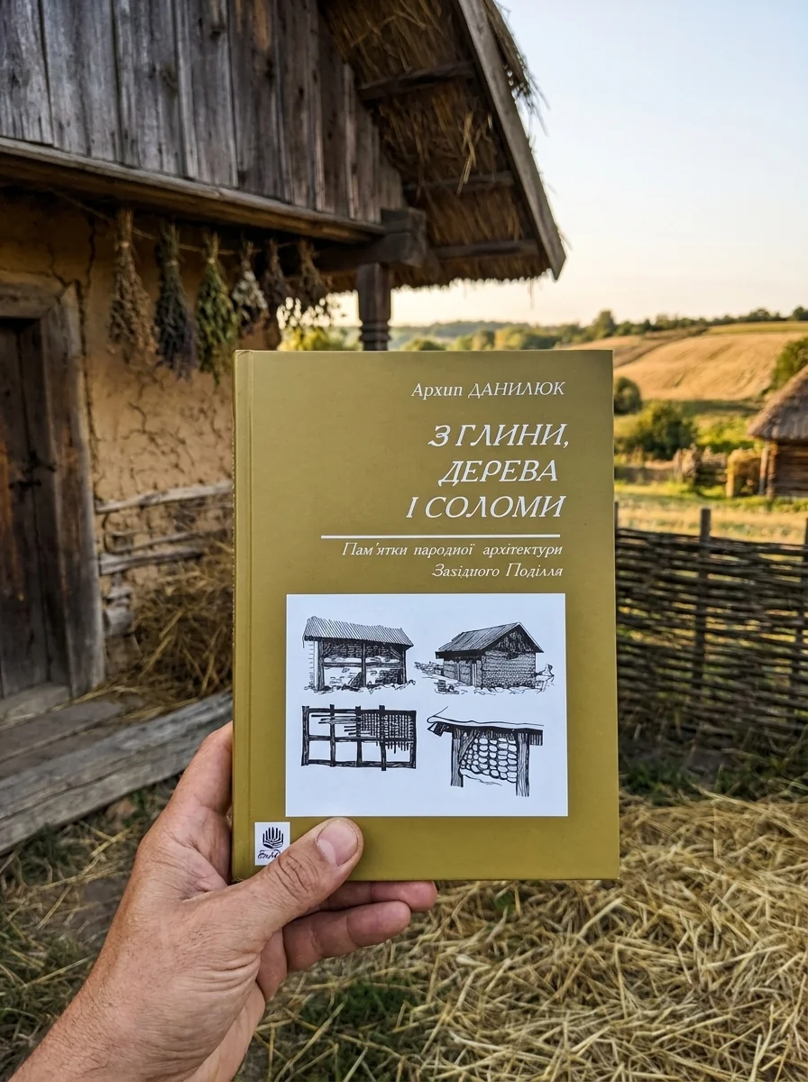 З глини, дерева і соломи. Пам'ятки народної архітектури Західного Поділля — Історія та публіцистика