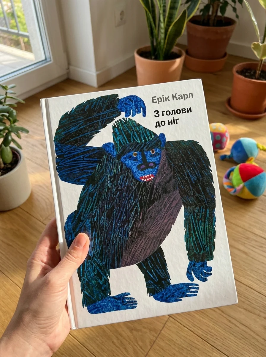 З голови до ніг — Книги для малят