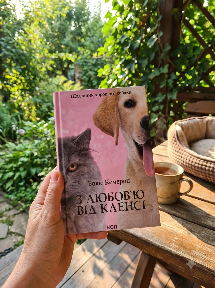З любов`ю від Кленсі. Щоденник хорошого собаки — Брюс Кемерон, обкладинка