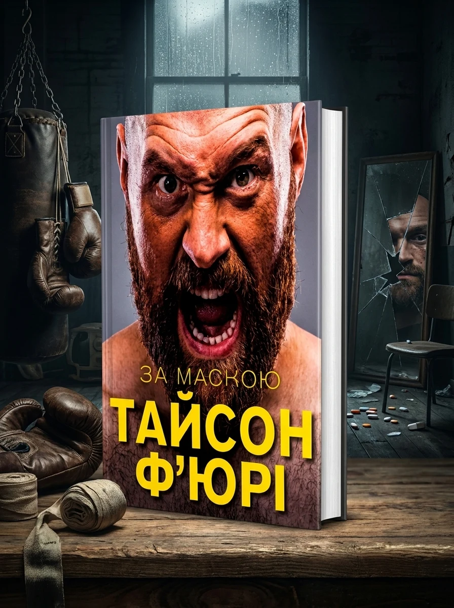 За маскою — Тайсон Ф'юрі, обкладинка