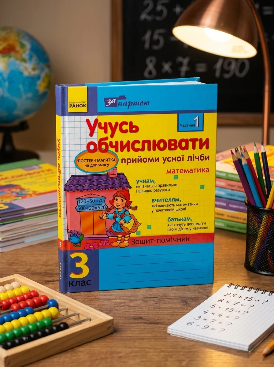 За партою. Учусь обчислювати 3 клас. Прийоми усної лічби в 2-х частинах — Вивчення мов