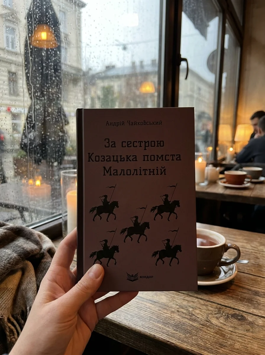 За сестрою. Козацька помста. Малолітній — Андрій Чайковський, обкладинка