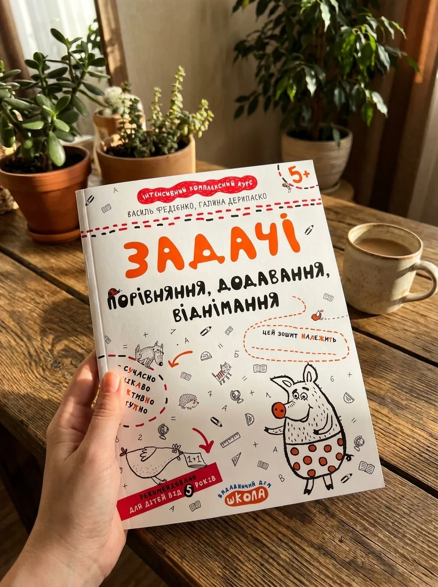 Задачі. Порівняння, додавання, віднімання. Тренажер 5+ — фото 2