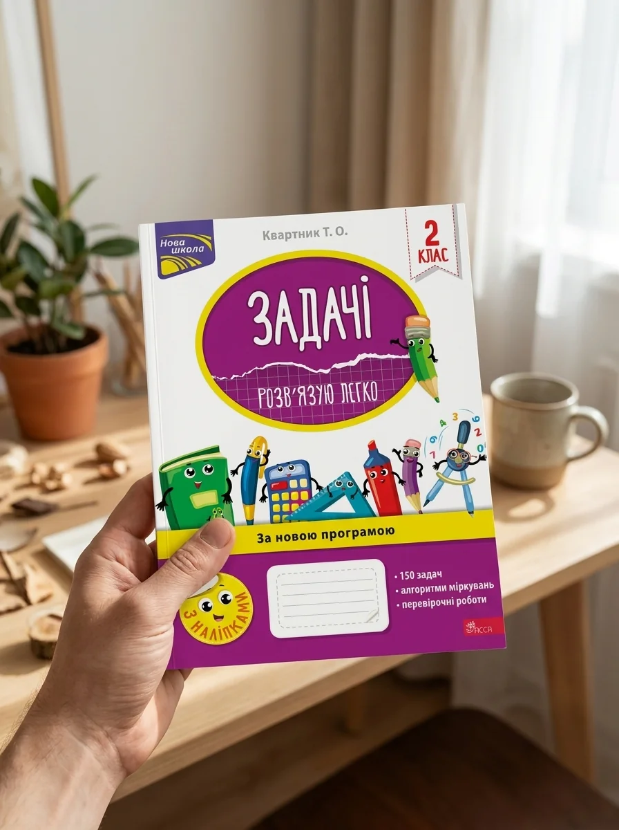 Задачі. Розв’язую легко. 2 клас — Пізнавальні книги для дітей