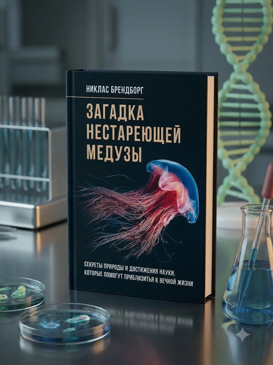 Загадка нестареющей медузы. Секреты природы и достижения науки, которые помогут приблизиться к вечной жизни — Никлас Брендборг, фото 3