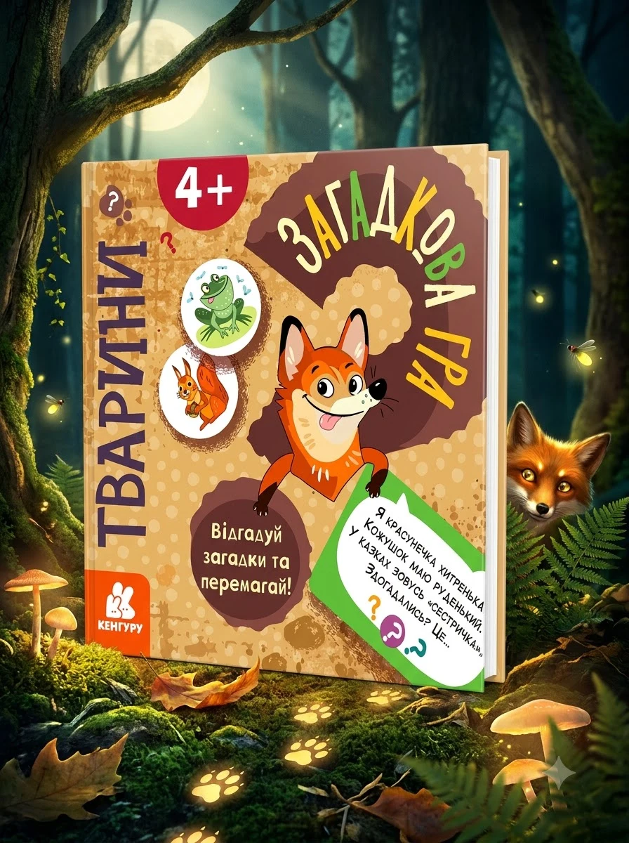 Загадкова гра. Тварини — Книги
