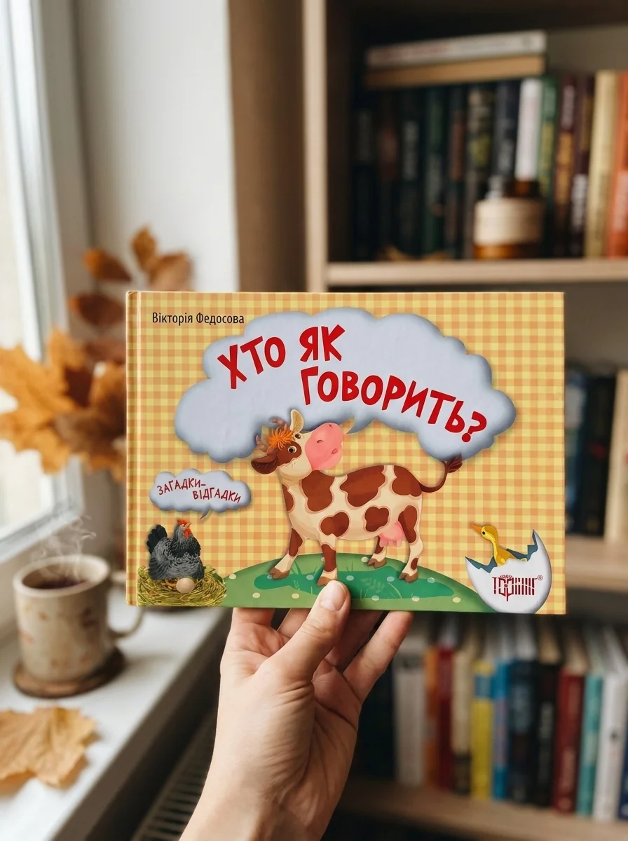 Загадки-відгадки. Хто як говорить? — Розвивальні книги