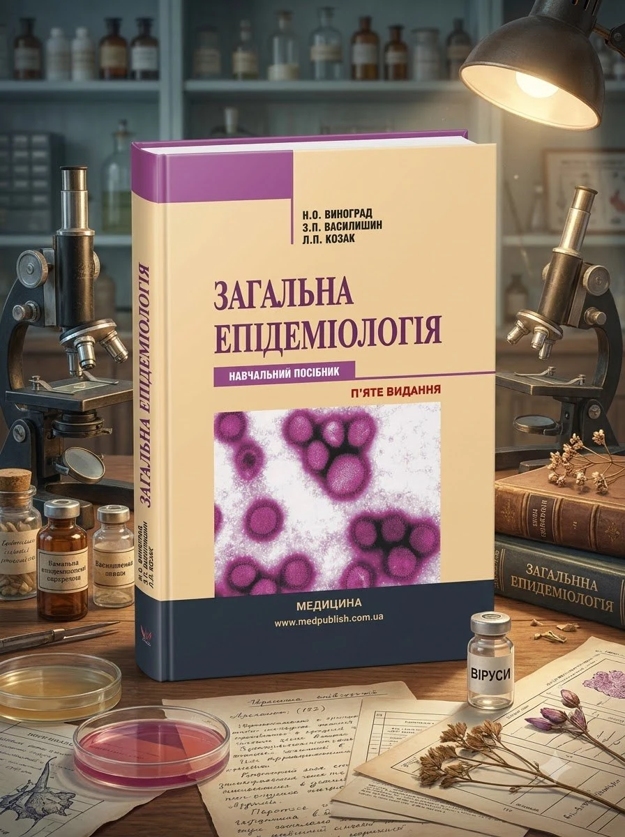 Загальна епідеміологія: навчальний посібник — Н.О Виноград, обкладинка