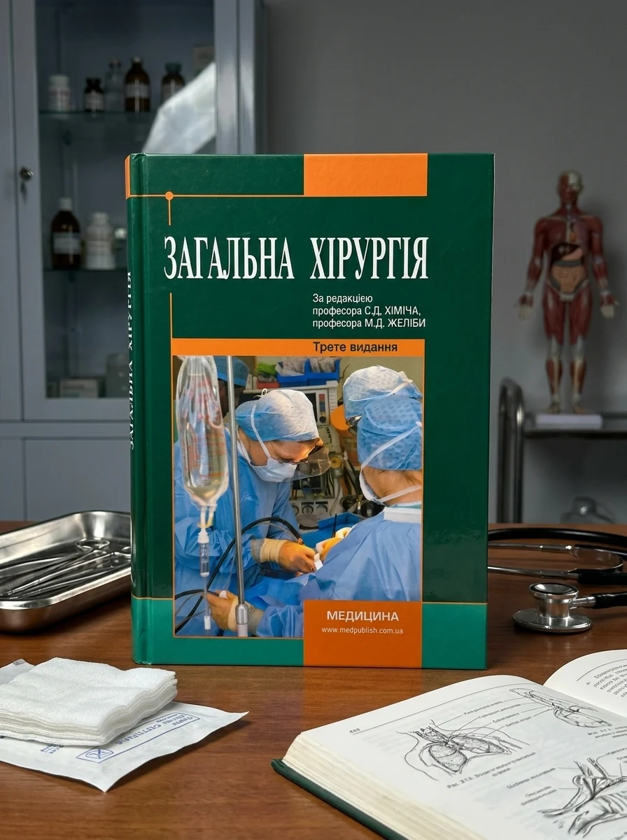 Загальна хірургія — С.Д Хіміч, обкладинка