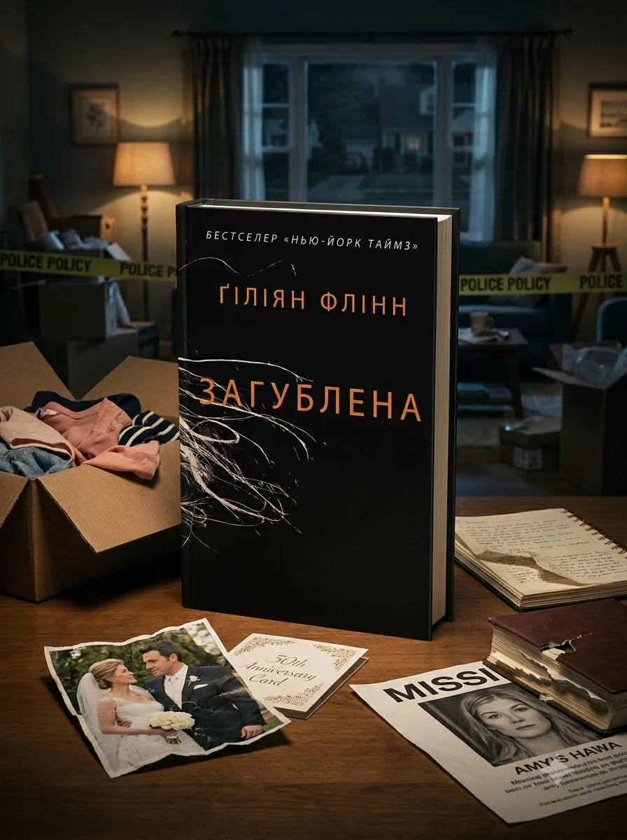 Загублена — Художня література
