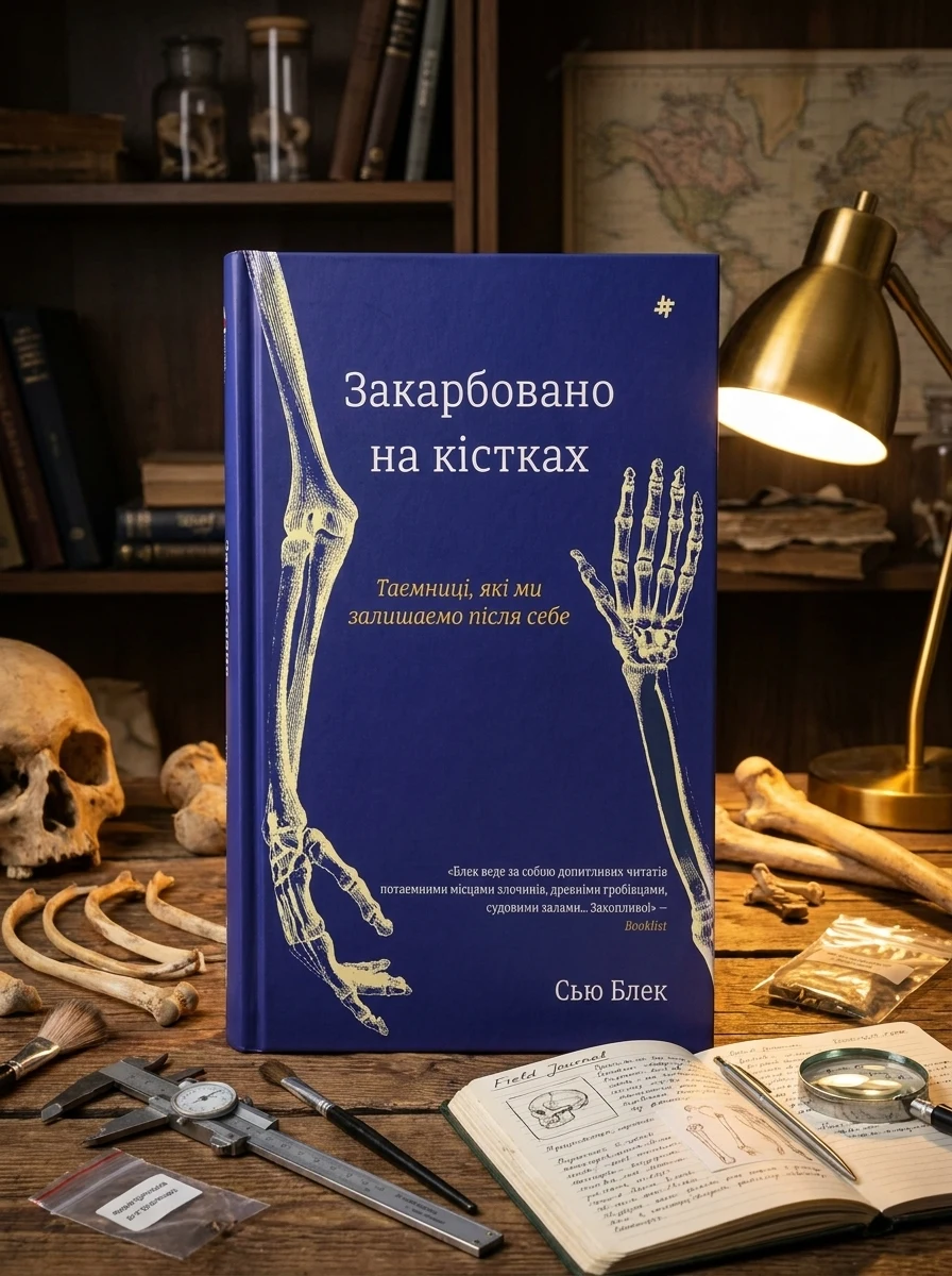 Закарбовано на кістках. Таємниці, які ми залишаємо після себе — Навчальна література