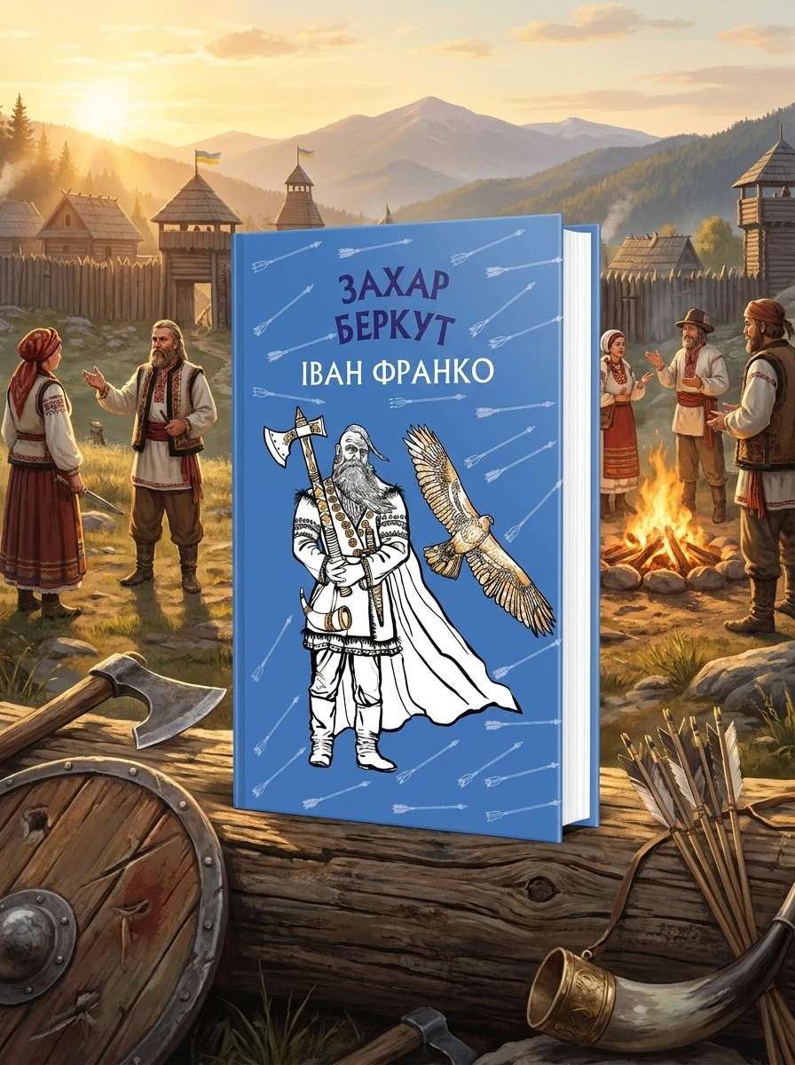 Захар Беркут. Історична повість. Образ громадського життя Карпатської Русі в XIII віці. Іван Франко — фото 2