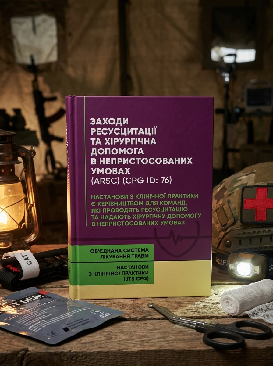 Заходи ресусцитації та хірургічна допомога в непристосованих умовах (ARSC) (CPG ID: 76). Об’єднана система лікування травм. Настанови з клінічної практики (JTS CPG) — Наука та психологія
