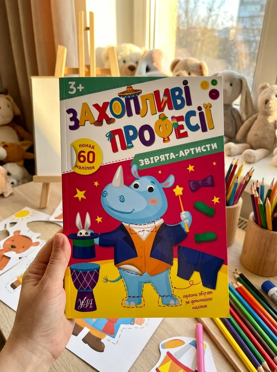 Захопливі професії. Звірята-артисти — Дитяча література
