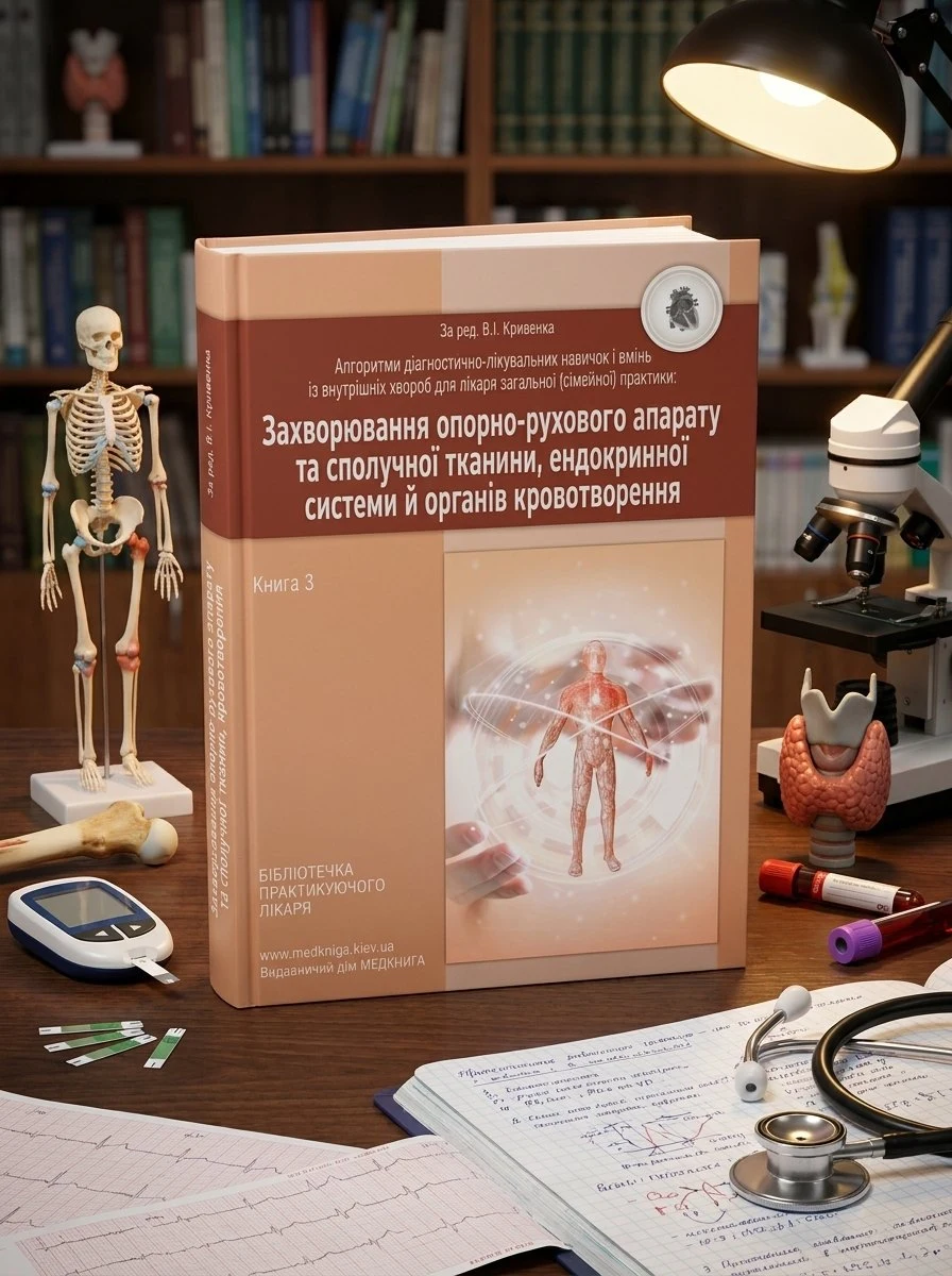 Захворювання опорно-рухового апарату та сполучної тканини, ендокринної системи й органів кровотворення. Книга 3