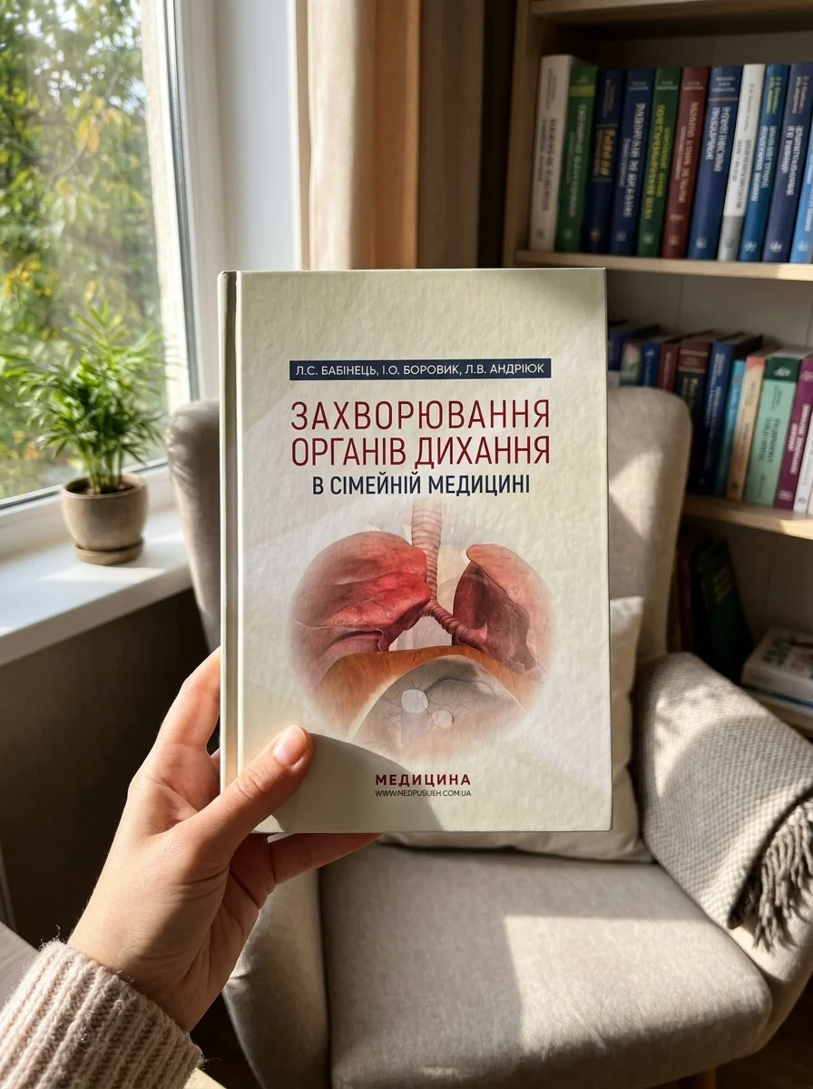 Захворювання органів дихання в сімейній медицині: навчальний посібник — Книги