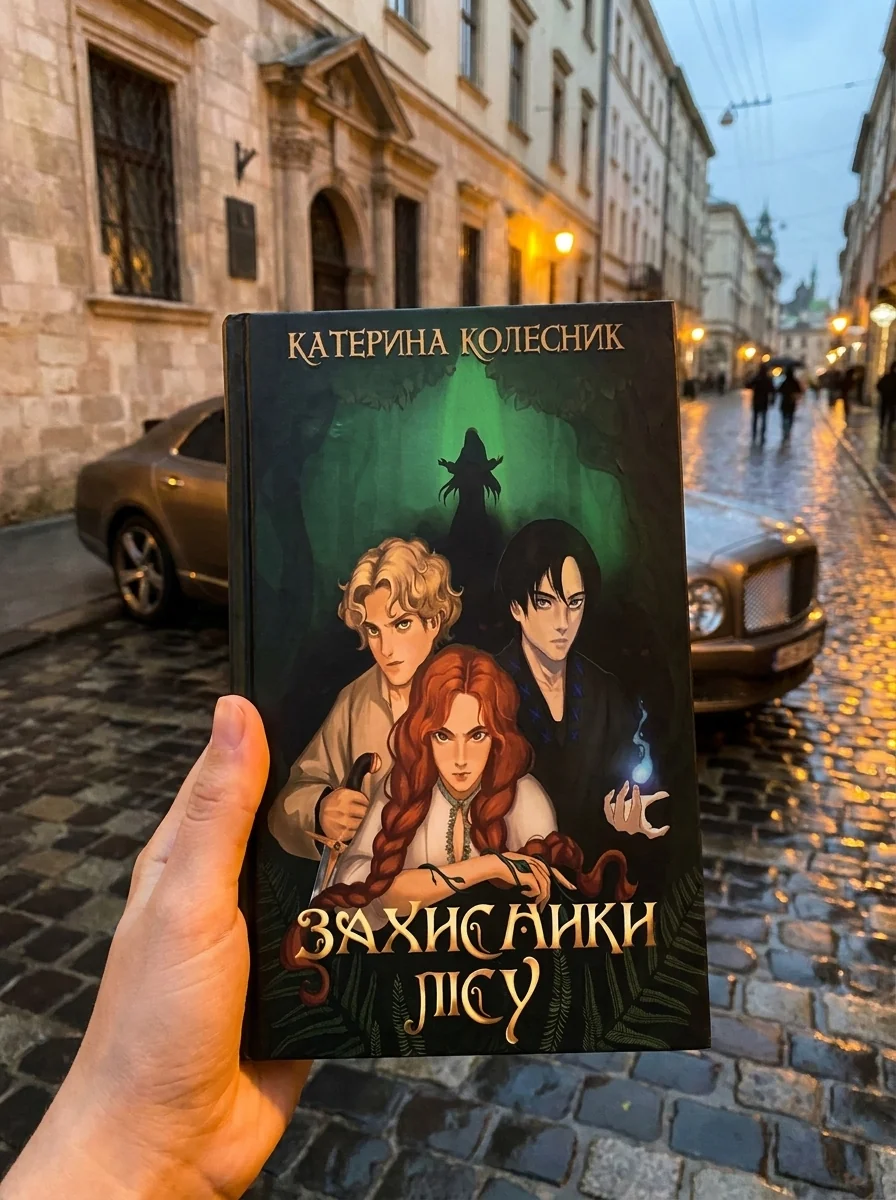 Захисники лісу — Катерина Колесник, обкладинка