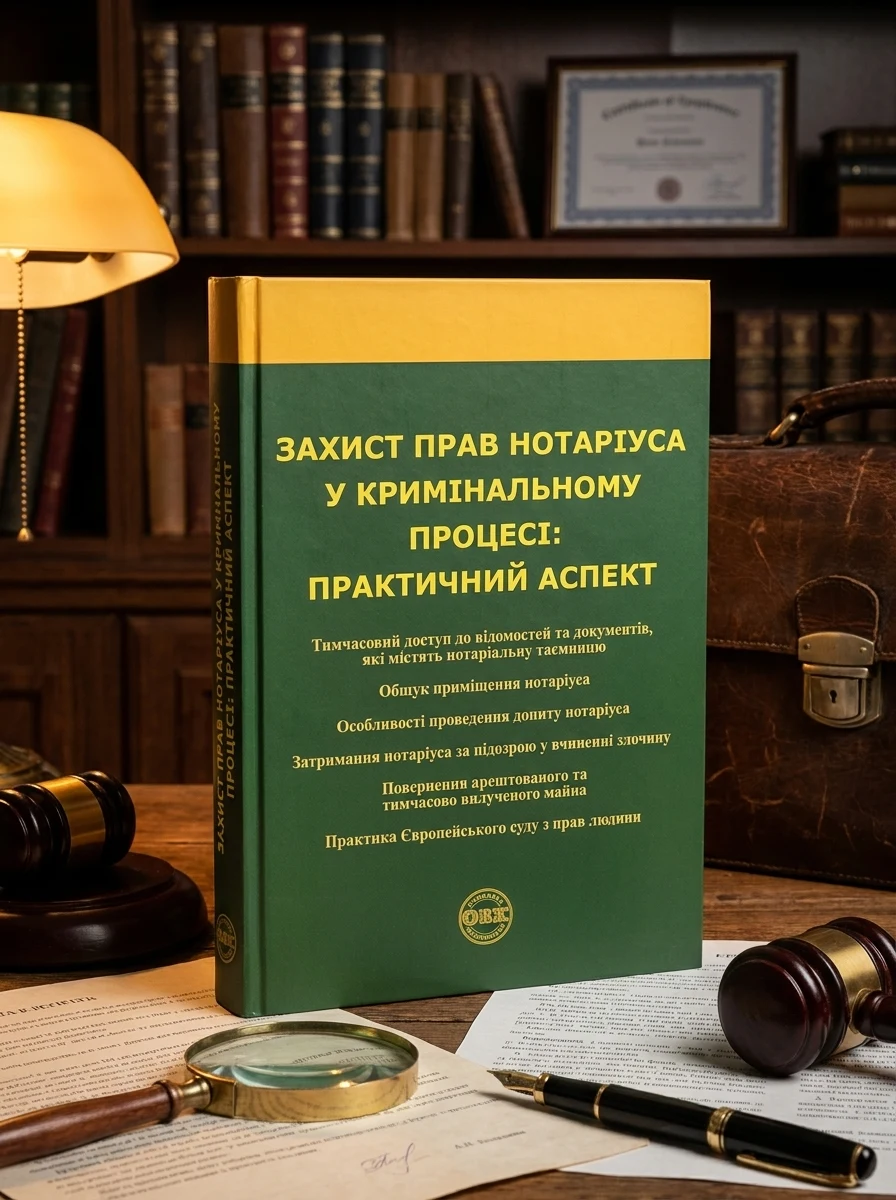 Захист прав нотаріуса у кримінальному процесі. Практичний аспект — Книги
