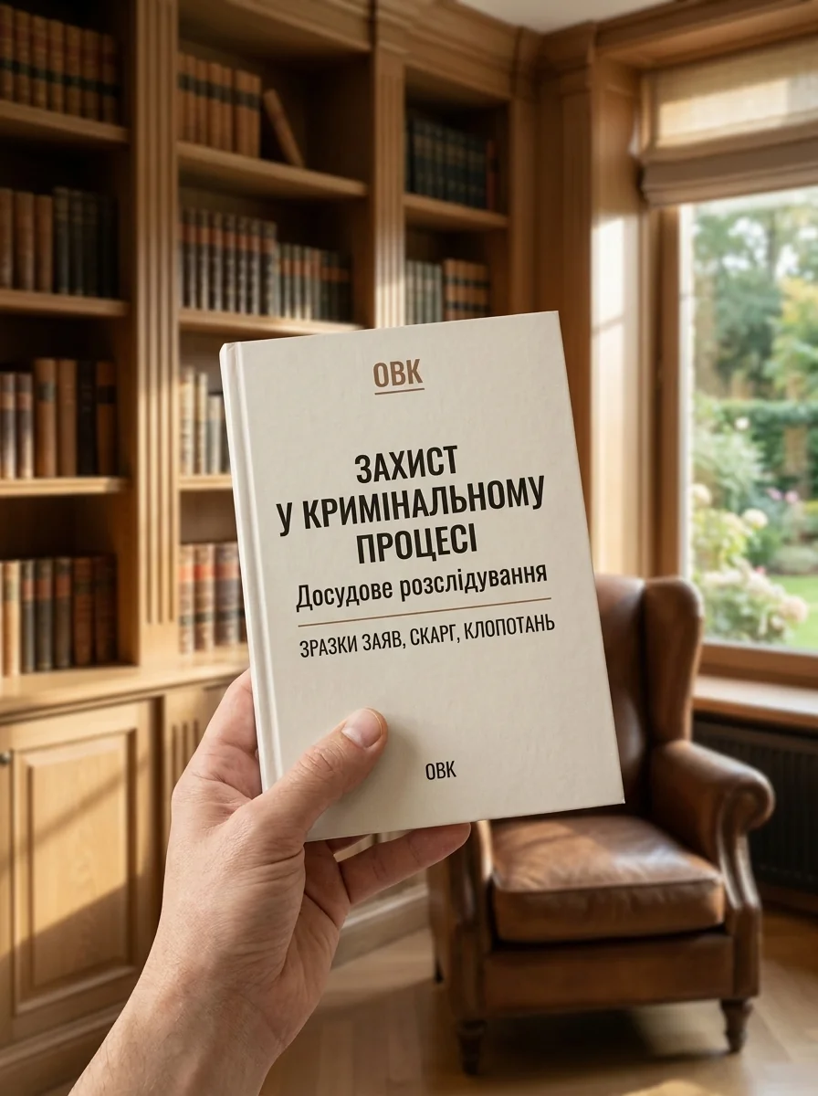 Захист у кримінальному процесі. Досудове розслідування. Зразки заяв, скарг, клопотань — Михайло Коротюк, обкладинка