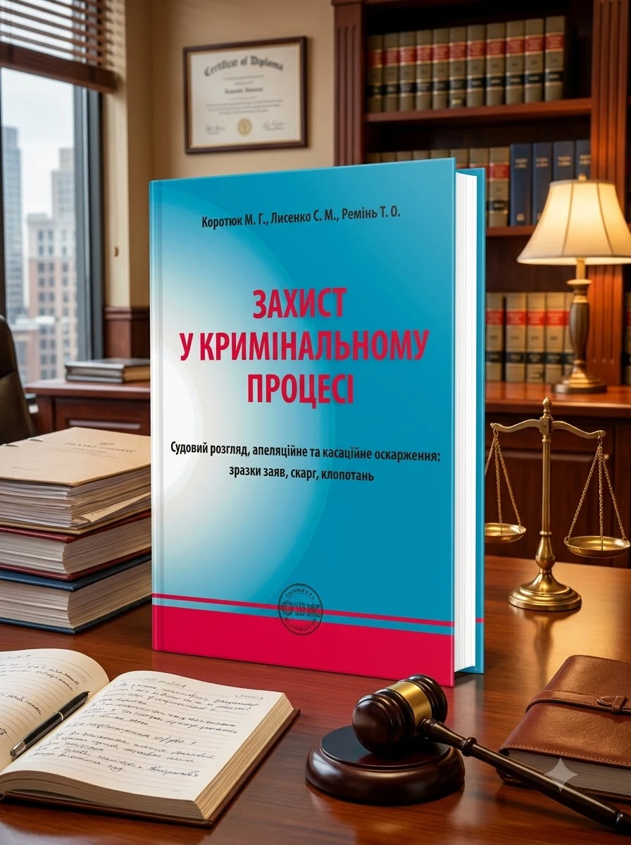 Захист у кримінальному процесі. Судовий розгляд, апеляційне та касаційне оскарження. Зразки заяв, скарг, клопотань — Книги