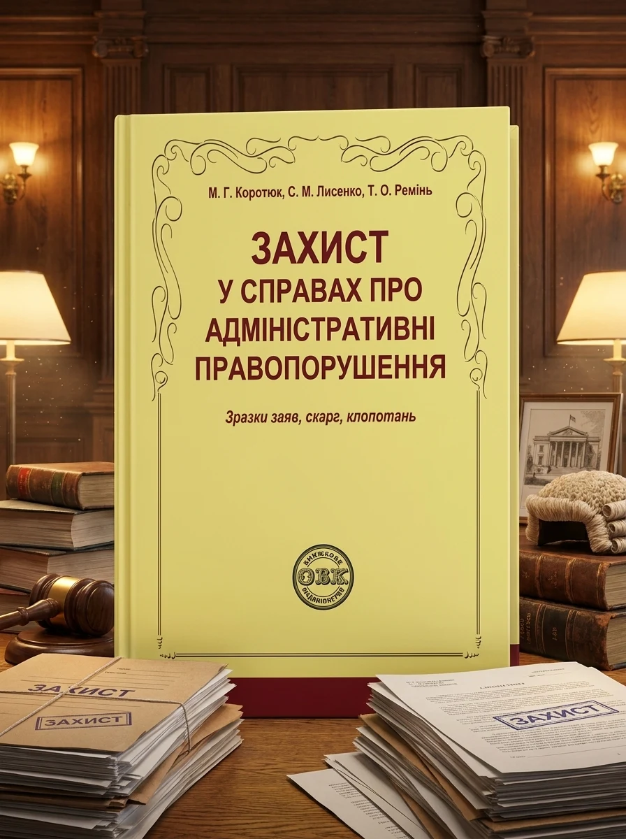 Захист у справах про адміністративні правопорушення. Зразки заяв, скарг, клопотань — Михайло Коротюк, фото 2