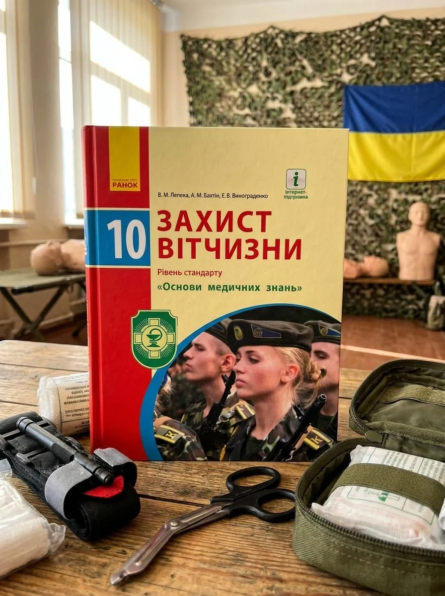 Захист Вітчизни. Підручник. 10 клас. Рівень стандарту. Основи медичних знань