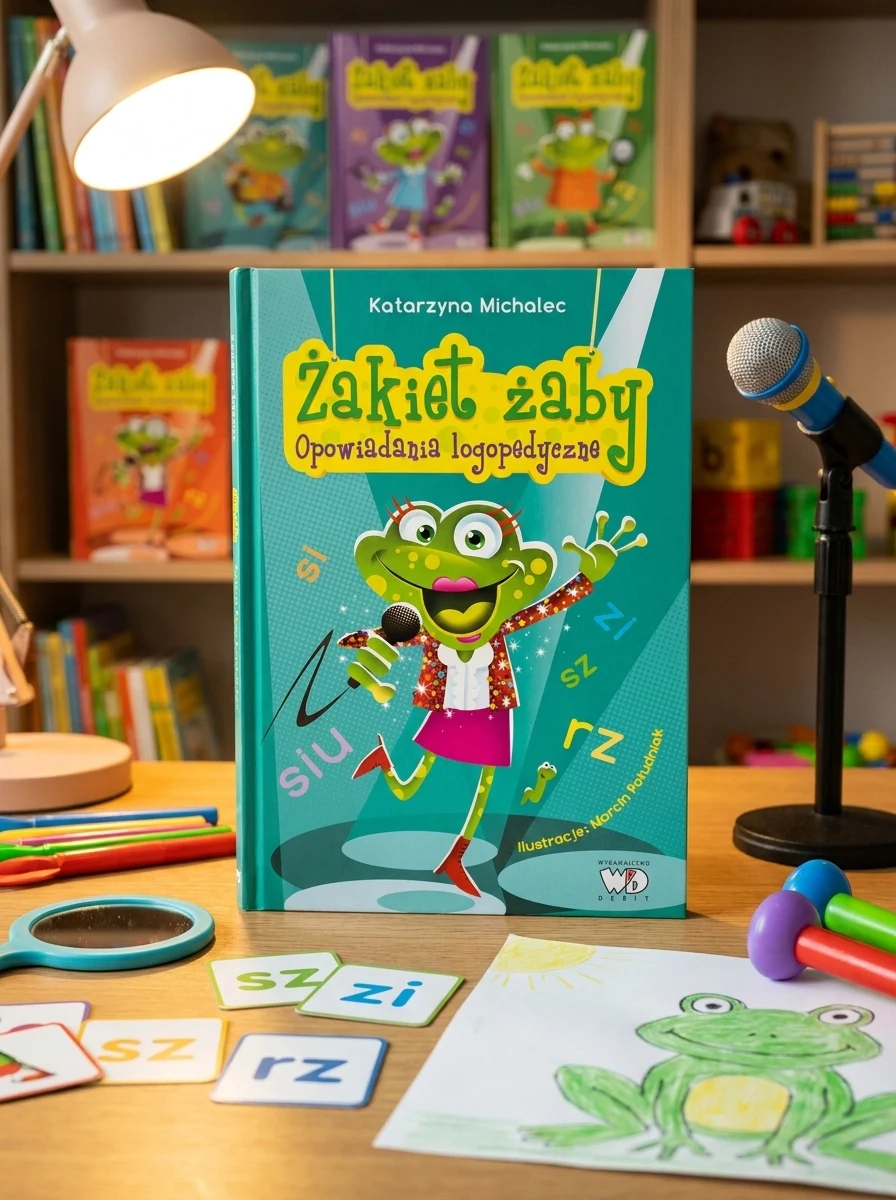 Zakiet zaby. Opowiadania logopedyczne — Вивчення мов