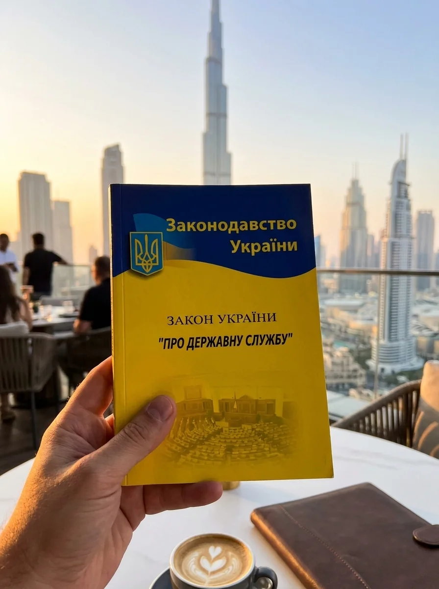 Закон України "Про державну службу", обкладинка