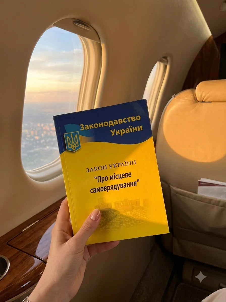 Закон України "Про місцеве самоврядування", обкладинка