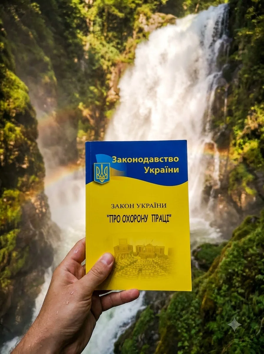 Закон України "Про охорону праці", обкладинка