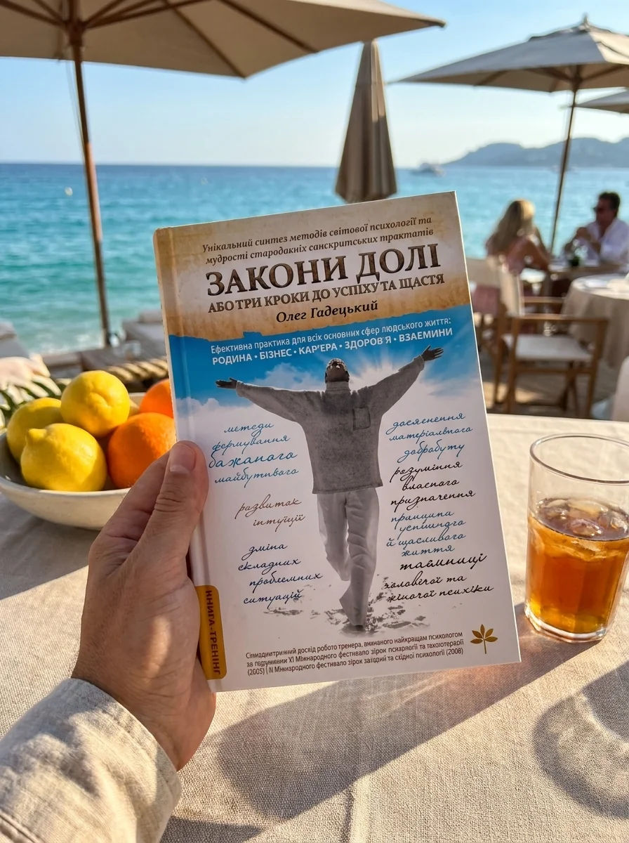 Закони долі, або три кроки до успіху та щастя — Гадецький О., обкладинка