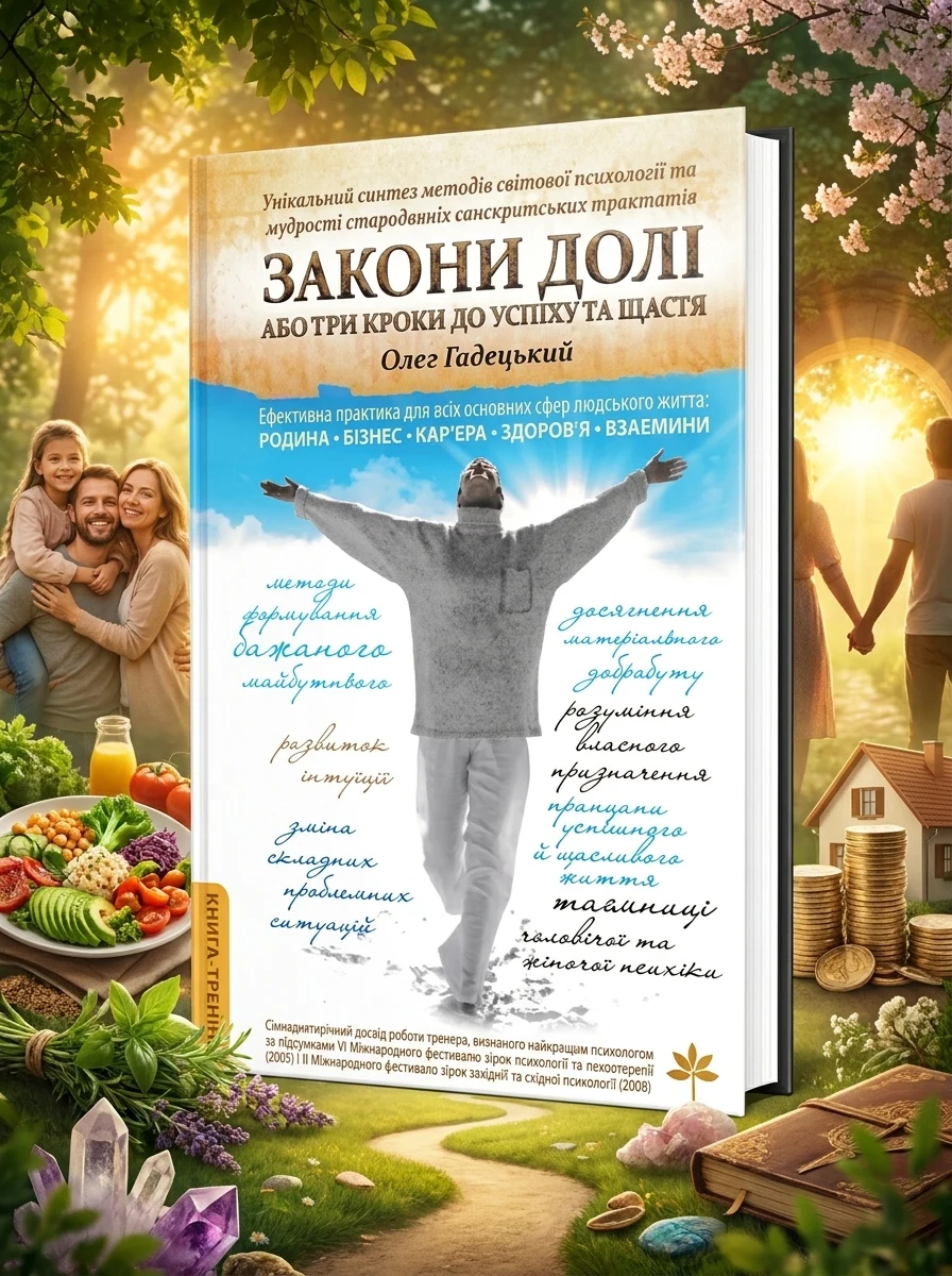 Закони долі, або три кроки до успіху та щастя