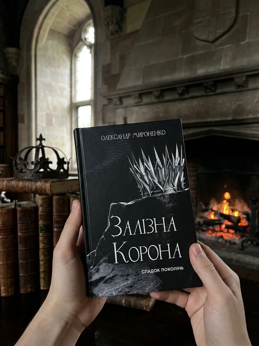 Залізна корона. Спадок поколінь. Книга 1 — Олександр Мироненко, обкладинка