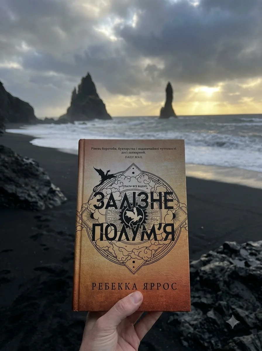 Залізне полум’я. Емпіреї. Книга 2 (м'яка обкладинка) — Ребекка Яррос, обкладинка