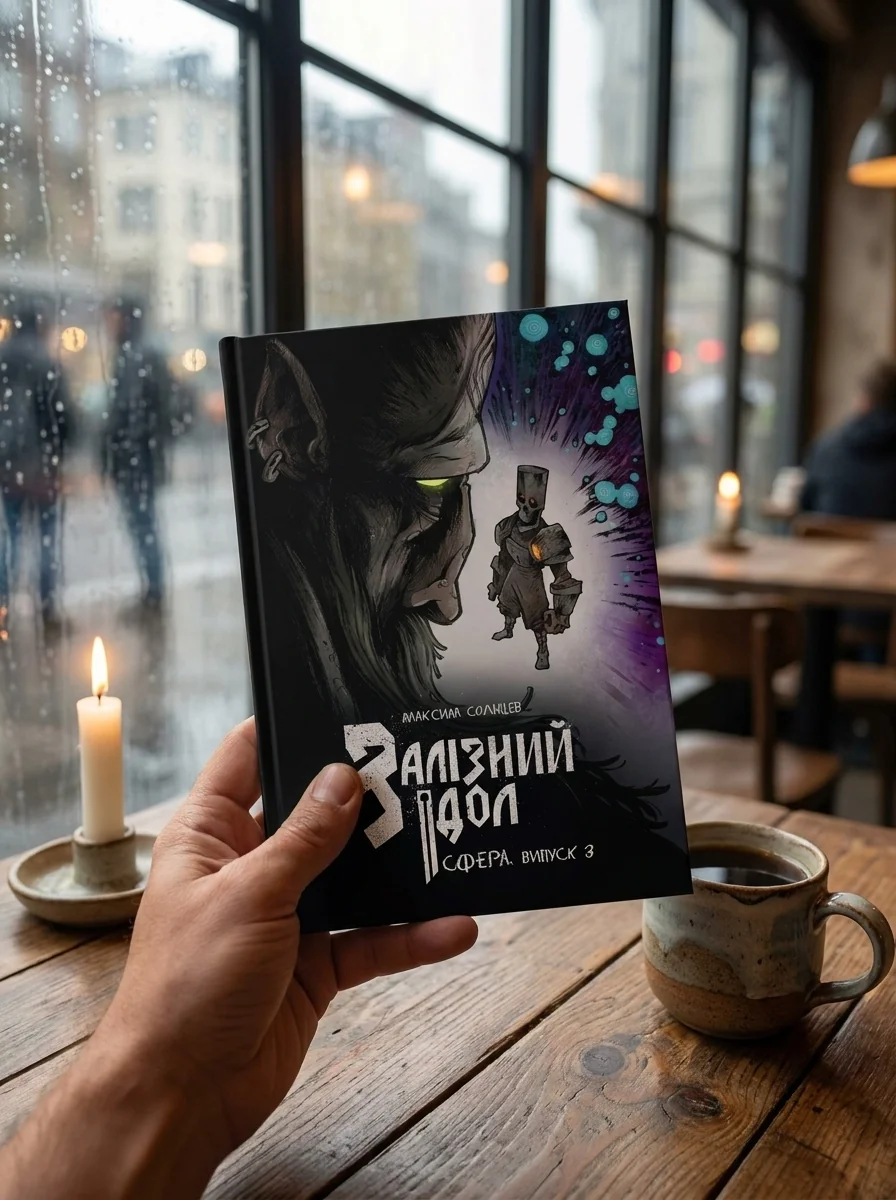 Залізний ідол. Сфера. Випуск 3 — Українські комікси