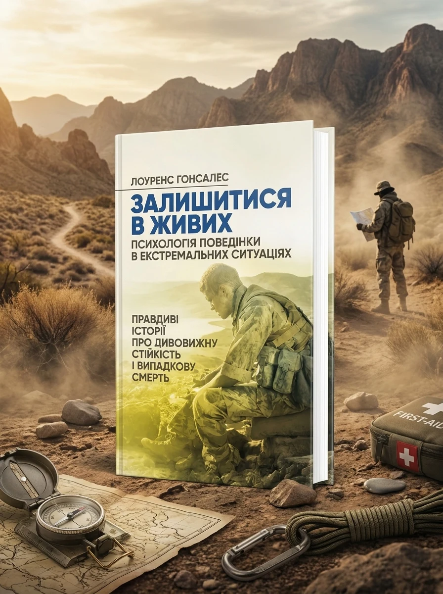 Залишитися в живих. Психологія поведінки в екстремальних ситуаціях. Правдиві історії про дивовижну стійкість і випадкову смерть — Наука та психологія