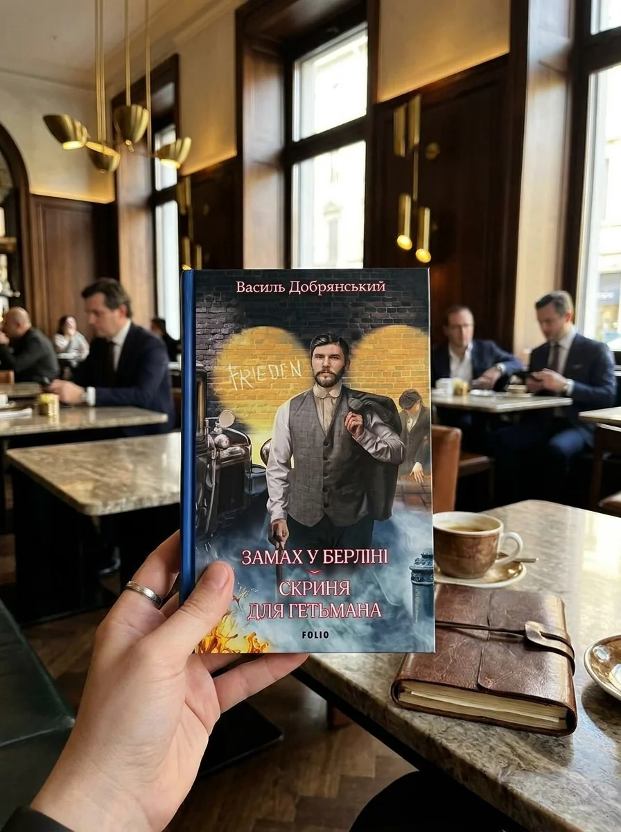 Замах у Берліні. Скриня для гетьмана — Художня література