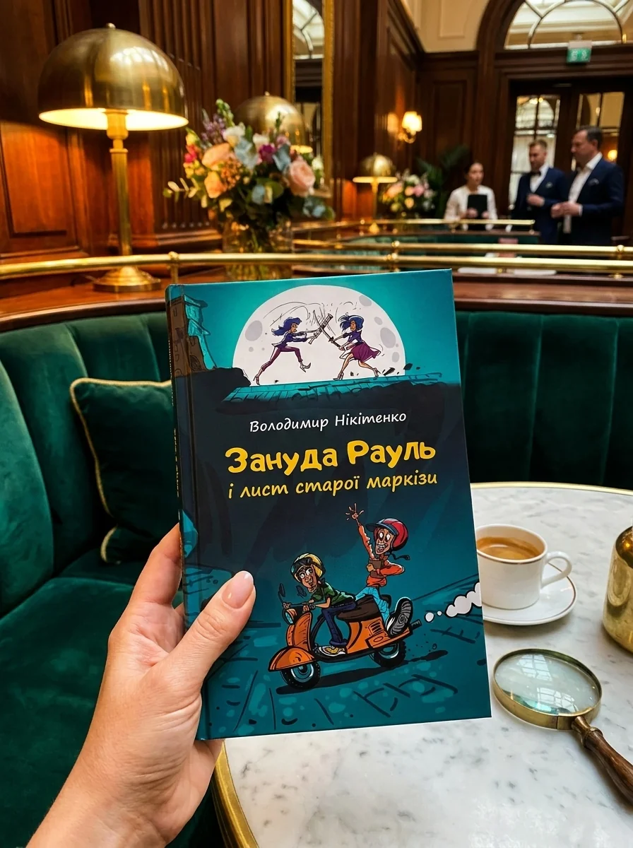 Зануда Рауль і лист старої маркізи — Дитячі детективи