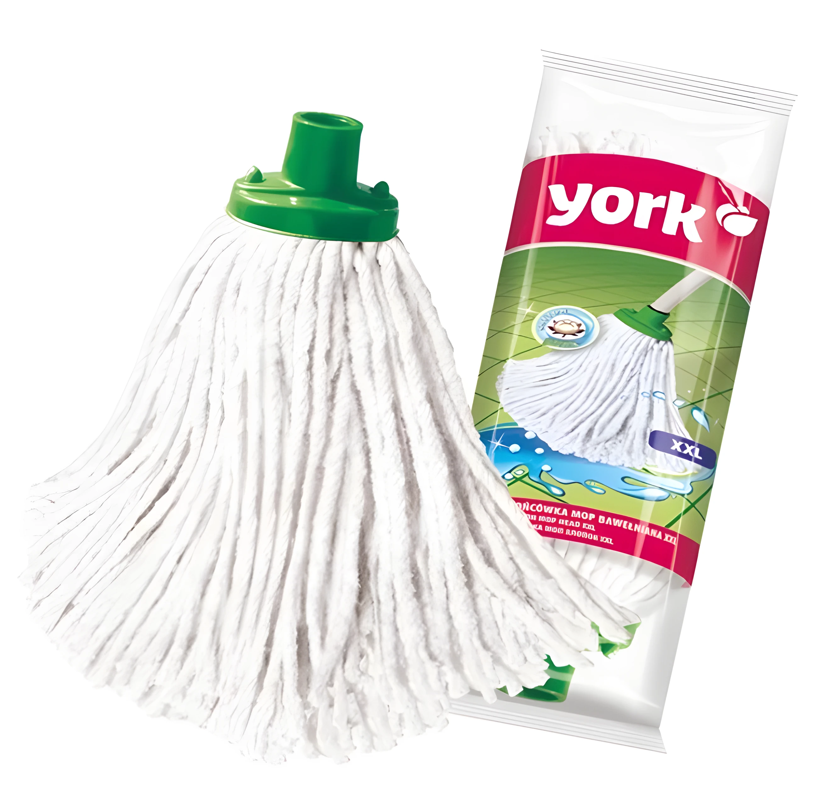 Запаска для швабри York XXL 250г бавовна — Прибирання та інвентар