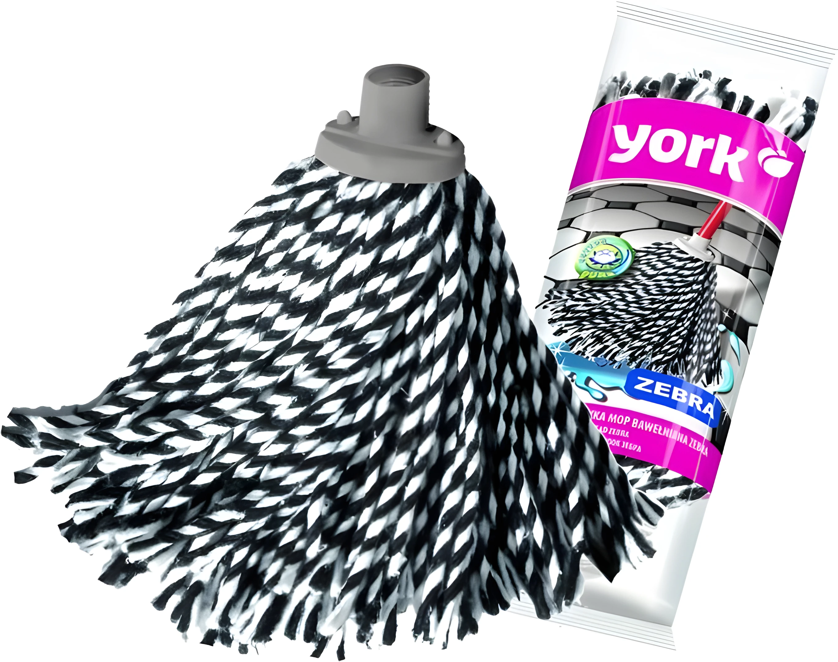 Запаска до швабри бавовна ZEBRA York 073060