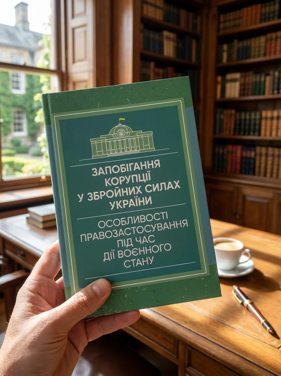 Запобігання корупції у Збройних Силах України. Особливості правозастосування під час дії воєнного стану — Історія та публіцистика