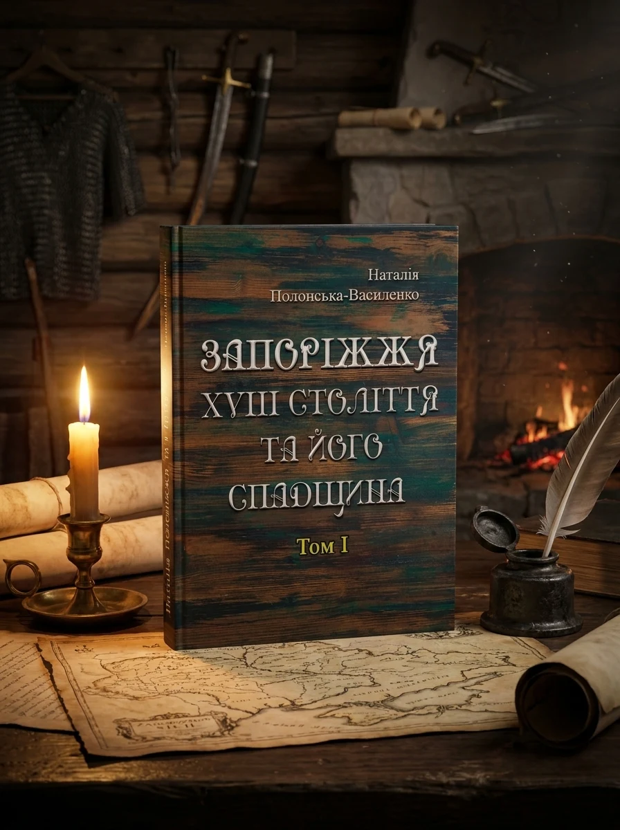 Запоріжжя XVIII століття та його спадщина. Том 1 — Полонська-Василенко Н., обкладинка