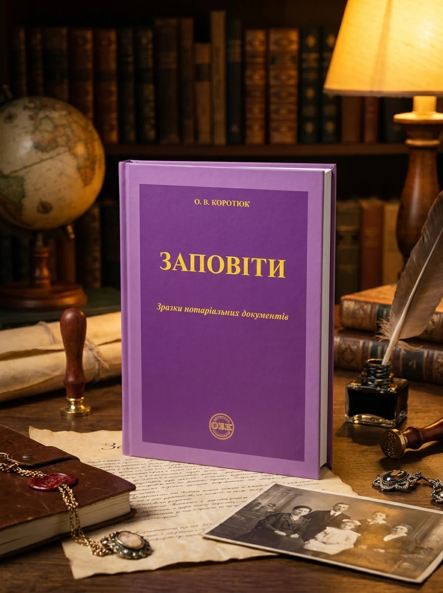 Заповіти. Зразки нотаріальних документів — Оксана Коротюк, фото 2