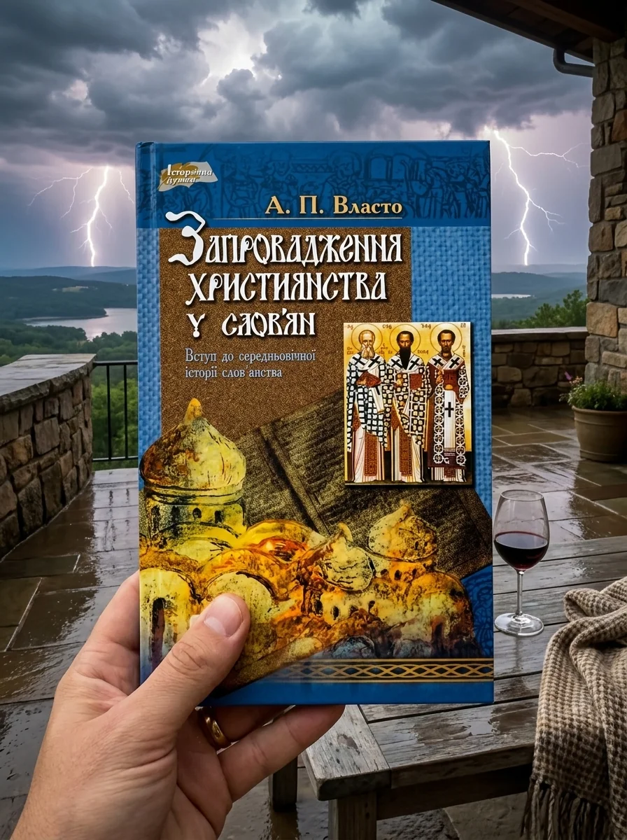 Запровадження християнства у слов’ян — А.П. Власто, обкладинка