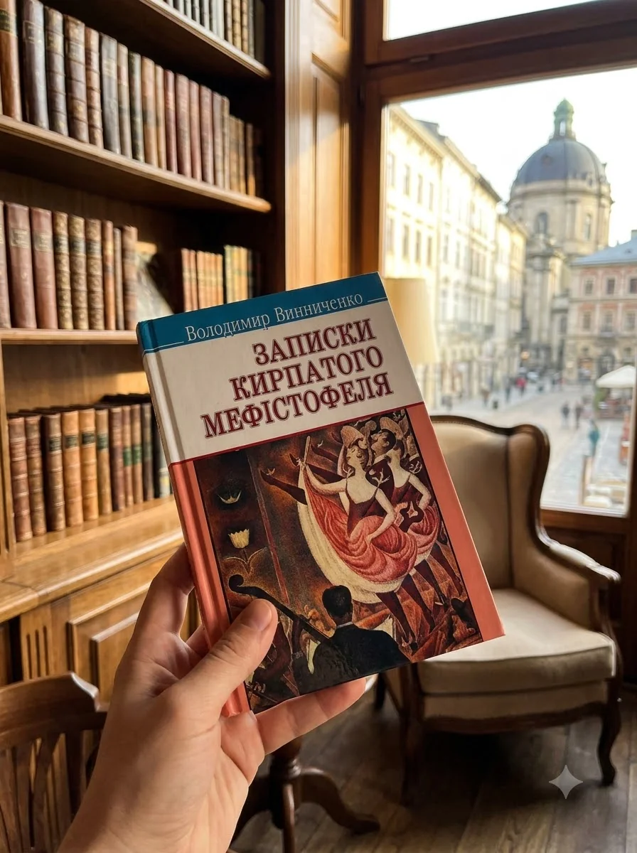 Записки Кирпатого Мефiстофеля Винниченко В. — Винниченко Володимир, обкладинка