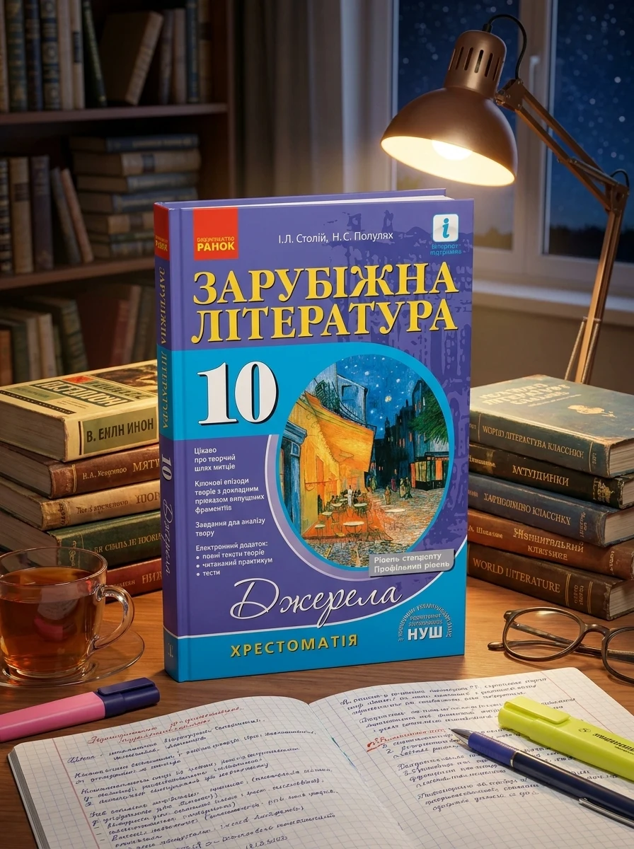 Зарубіжна література 10 клас. Хрестоматія (Рівень стандарту і профільний) — Вивчення мов